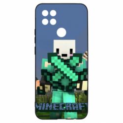 Чехол для Oppo A15s/A15 Novaskin Minecraft - PrintSalon