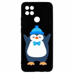 Чехол для Oppo A15s/A15 Penguin in a hat - PrintSalon