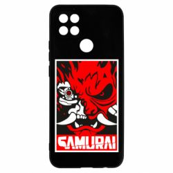 Чехол для Oppo A15s/A15 Poster samurai Cyberpunk - PrintSalon