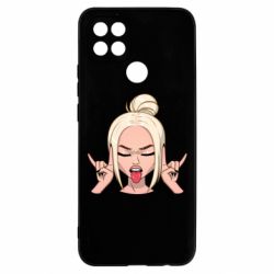 Чехол для Oppo A15s/A15 Punk Girl - PrintSalon