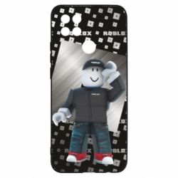 Чохол для Oppo A15s / A15 Roblox And Metal Logo - PrintSalon