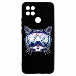 Чехол для Oppo A15s/A15 Snowboard Cat