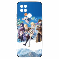 Чехол для Oppo A15s/A15 Teyvat Genshin Impact - PrintSalon
