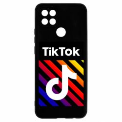 Чехол для Oppo A15s/A15 Tik Tok Colorful Logo - PrintSalon