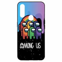 Чехол для Oppo A31 Among Us art paints - PrintSalon