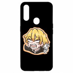 Чехол для Oppo A31 Angry Zenitsu Agatsuma - PrintSalon