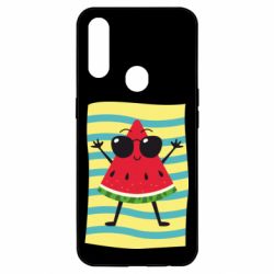 Чехол для Oppo A31 Арбуз на пляже - PrintSalon