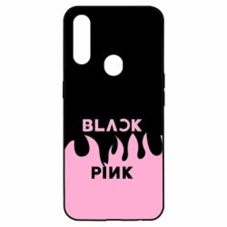Чехол для Oppo A31 Blackpink pink fire - PrintSalon