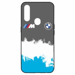 Чехол для Oppo A31 BMW logo and gray background - PrintSalon