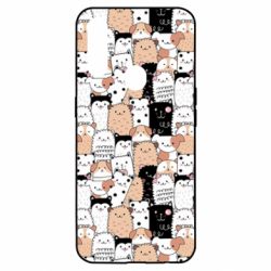 Чохол для Oppo A31 Cute dogs pattern - PrintSalon