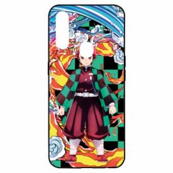 Чехол для Oppo A31 Demon Slayer Kimetsu No Yaiba - PrintSalon