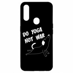 Чехол для Oppo A31 Do yoga not war - PrintSalon