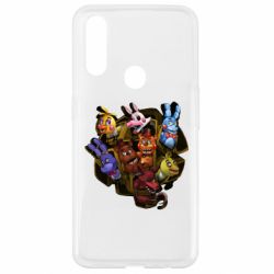 Чехол для Oppo A31 Five Nights At Freddy's monsters