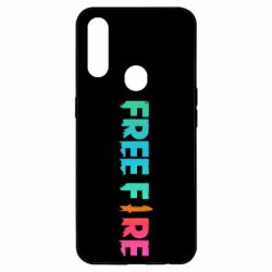 Чехол для Oppo A31 Free fire gradient logo - PrintSalon
