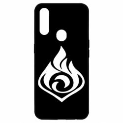 Чехол для Oppo A31 Genshin Impact Pyro - PrintSalon
