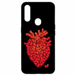 Чехол для Oppo A31 Heart of many cats - PrintSalon
