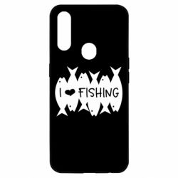 Чохол для Oppo A31 I Love Fishing - PrintSalon