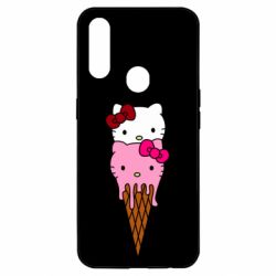 Чехол для Oppo A31 Kitty ice cream - PrintSalon