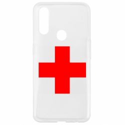 Чехол для Oppo A31 Красный крест - PrintSalon