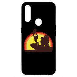 Чохол для Oppo A31 Lion king silhouette - PrintSalon