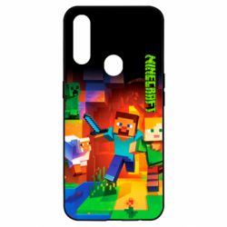 Чехол для Oppo A31 Майнкрафт - PrintSalon