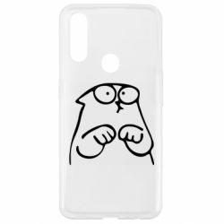 Чехол для Oppo A31 Милый Кот Саймона - PrintSalon