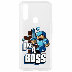 Чехол для Oppo A31 Minecraft Like a Boss - PrintSalon