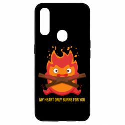 Чехол для Oppo A31 MY HEART ONLY  BURNS FOR YOU - PrintSalon