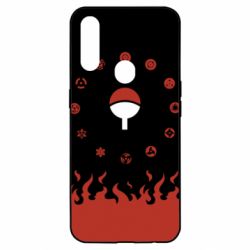Чехол для Oppo A31 Naruto Sasuke Uchiha Sharingan - PrintSalon