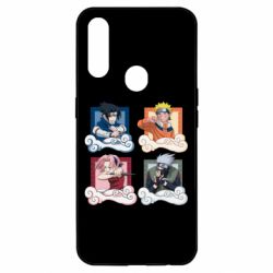 Чехол для Oppo A31 Naruto team 7 in action - PrintSalon