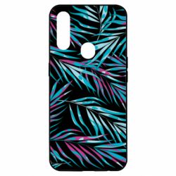 Чохол для Oppo A31 Neon Palm Leaves - PrintSalon