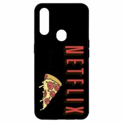 Чехол для Oppo A31 Netflix and pizza - PrintSalon