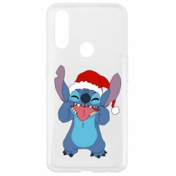 Чехол для Oppo A31 Новогодний Стич - PrintSalon