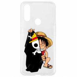 Чехол для Oppo A31 One piece chibi Luffy - PrintSalon