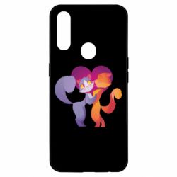 Чохол для Oppo A31 Парочка. Котики - PrintSalon