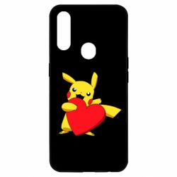 Чехол для Oppo A31 Pikachu Heart - PrintSalon