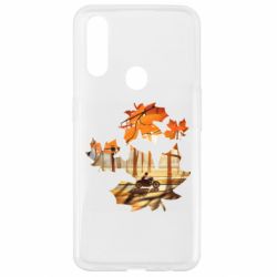 Чехол для Oppo A31 Проезжая осень - PrintSalon