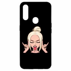 Чехол для Oppo A31 Punk Girl - PrintSalon