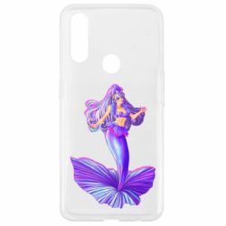 Чехол для Oppo A31 Purple Mermaid Barbie - PrintSalon