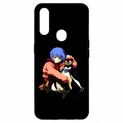 Чехол для Oppo A31 Rei Ayanami and Pen Pen - PrintSalon