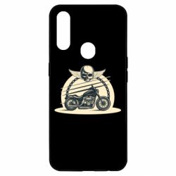 Чехол для Oppo A31 Skull and Bike - PrintSalon