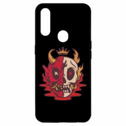 Чехол для Oppo A31 Skull face - PrintSalon