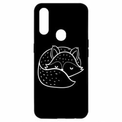 Чехол для Oppo A31 Sleeping fox - PrintSalon