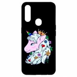 Чехол для Oppo A31 Unicorn Princess - PrintSalon