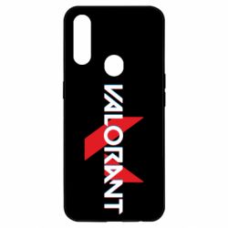 Чехол для Oppo A31 Valorant glitsh logo - PrintSalon