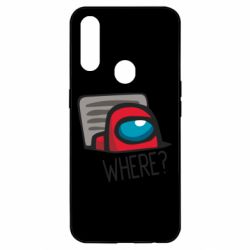 Чехол для Oppo A31 Where? ( Among Us )-PrintSalon Чехол для Oppo A31 Where? ( Among Us )