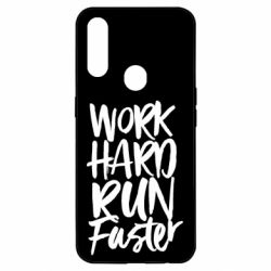 Чохол для Oppo A31 Work hard run faster - PrintSalon