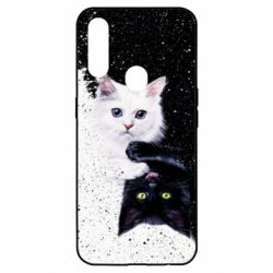 Чехол для Oppo A31 Yin and Yang cats - PrintSalon