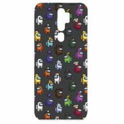 Чехол для Oppo A5/A9 2020 Among Us Pattern - PrintSalon