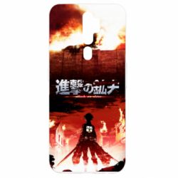 Чехол для Oppo A5/A9 2020 Attack of the Titans - PrintSalon